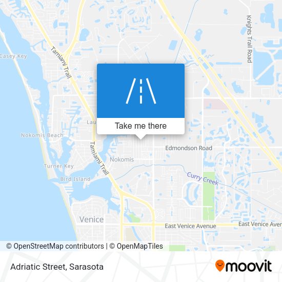 Mapa de Adriatic Street