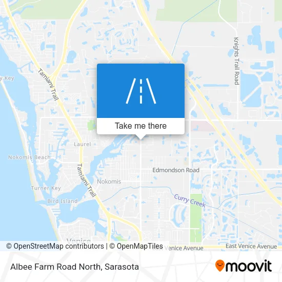Albee Farm Road North map