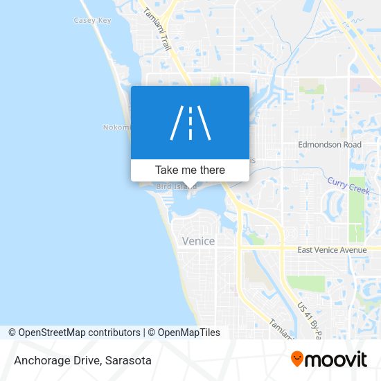 Mapa de Anchorage Drive