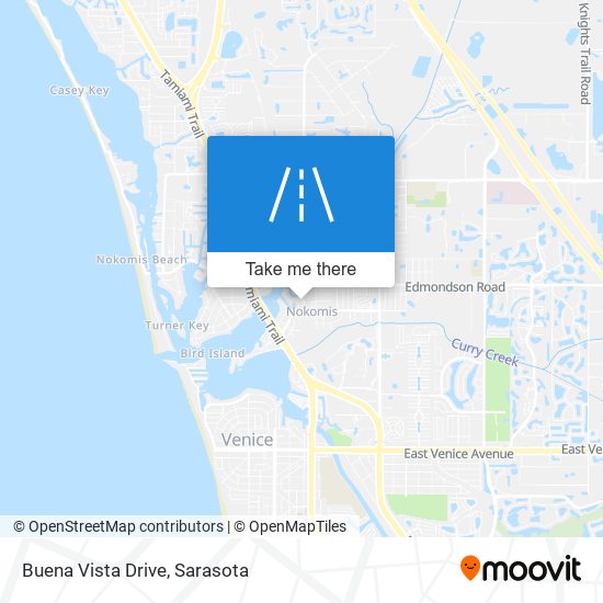 Buena Vista Drive map