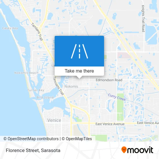Florence Street map