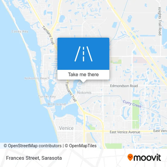 Frances Street map