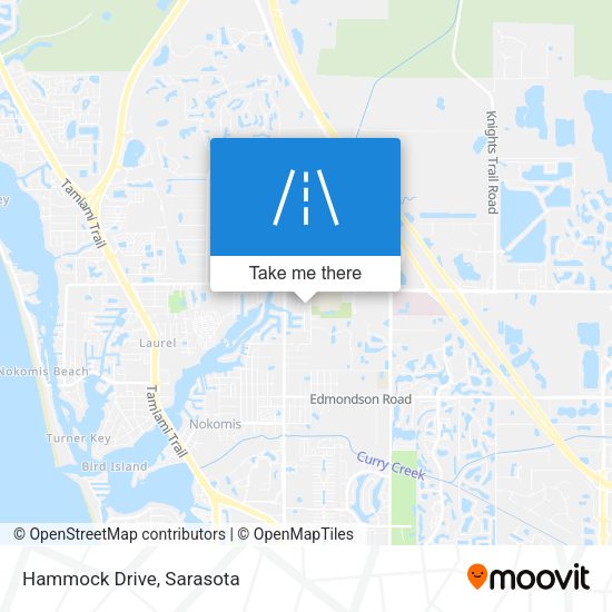 Mapa de Hammock Drive