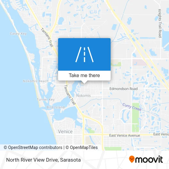 North River View Drive map