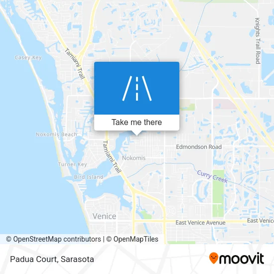 Padua Court map