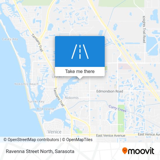 Mapa de Ravenna Street North