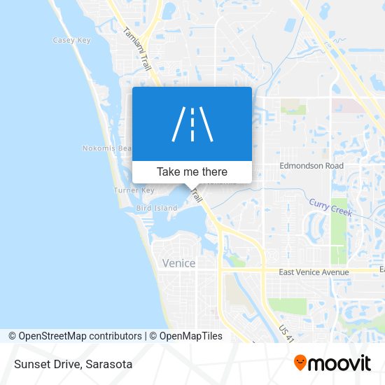 Mapa de Sunset Drive