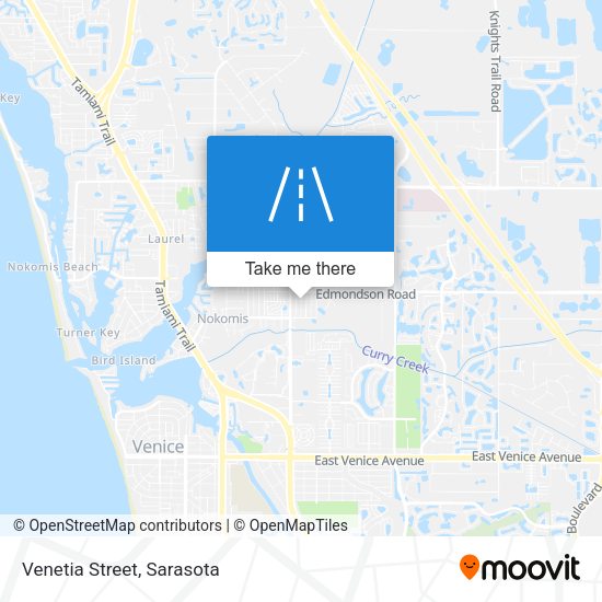 Mapa de Venetia Street