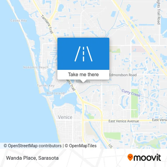 Wanda Place map