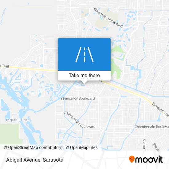 Abigail Avenue map