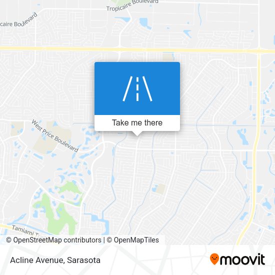 Mapa de Acline Avenue