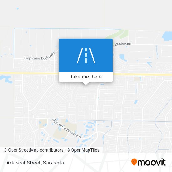 Mapa de Adascal Street