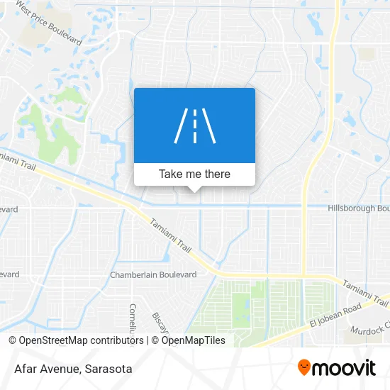 Afar Avenue map