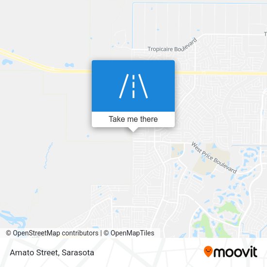 Mapa de Amato Street