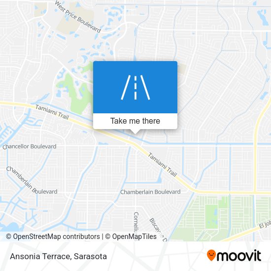 Mapa de Ansonia Terrace