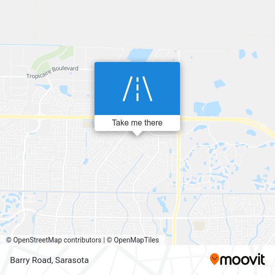 Mapa de Barry Road