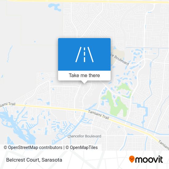 Belcrest Court map