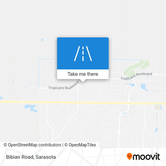 Mapa de Bibian Road