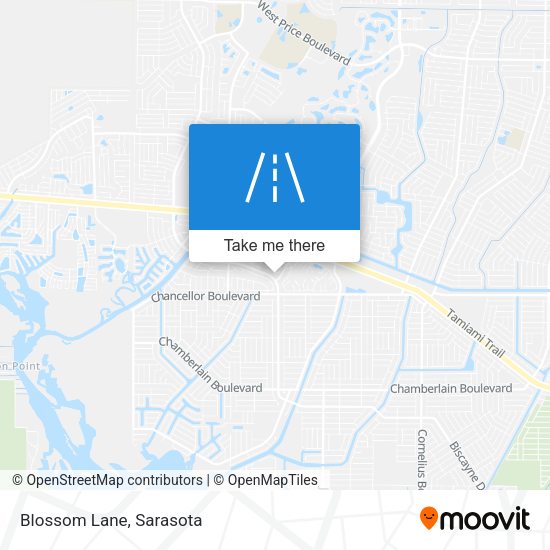 Mapa de Blossom Lane