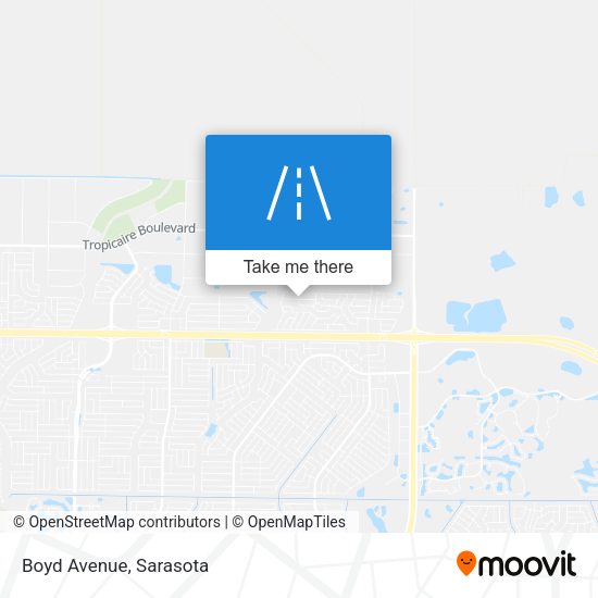 Mapa de Boyd Avenue