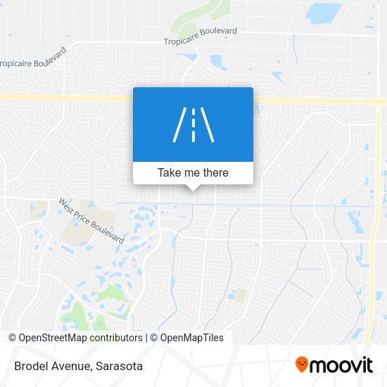 Mapa de Brodel Avenue