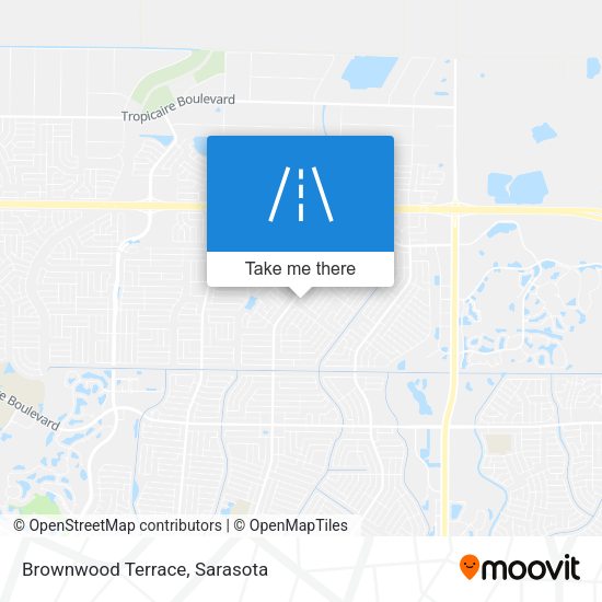 Mapa de Brownwood Terrace