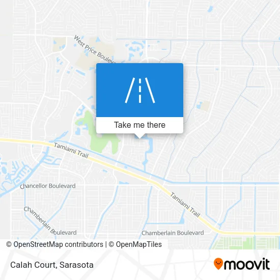 Calah Court map