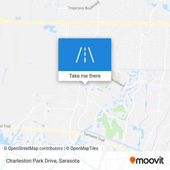 Charleston Park Drive map