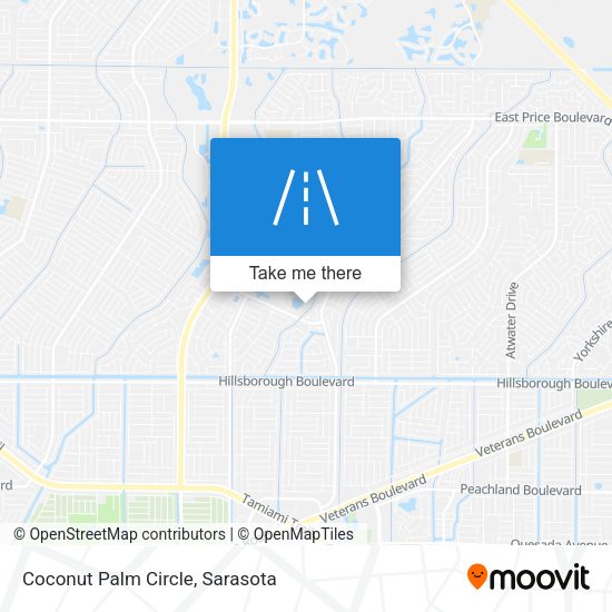 Coconut Palm Circle map