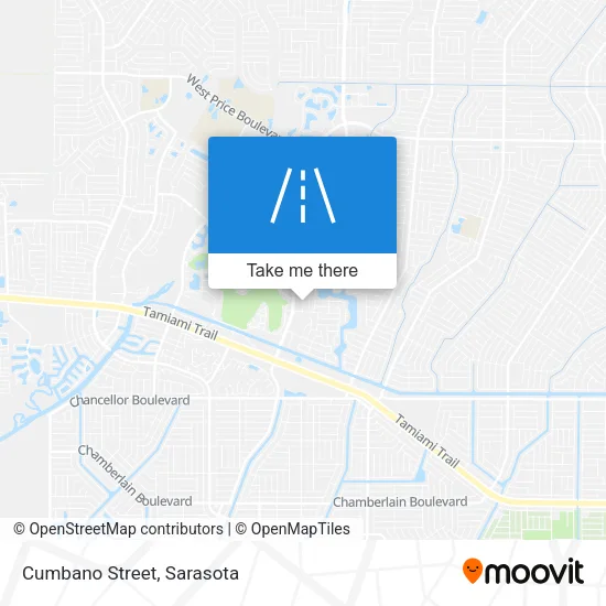 Cumbano Street map