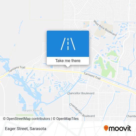 Mapa de Eager Street
