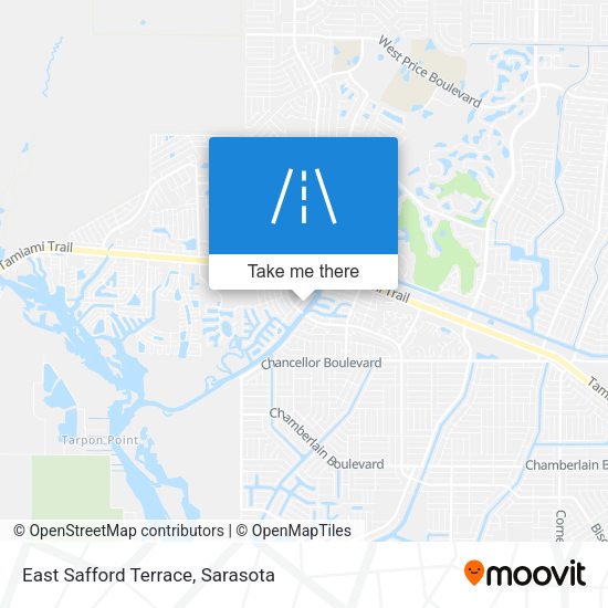 Mapa de East Safford Terrace