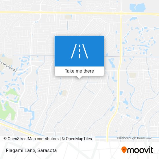 Mapa de Flagami Lane