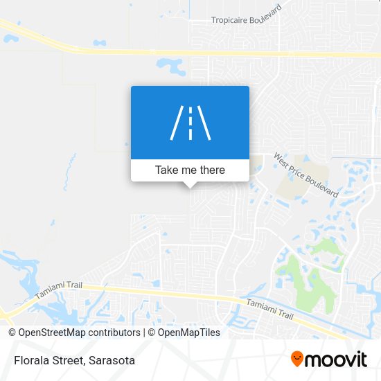 Mapa de Florala Street
