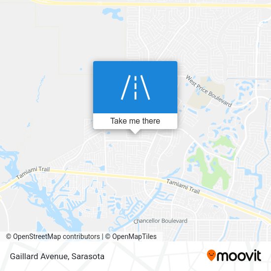 Mapa de Gaillard Avenue