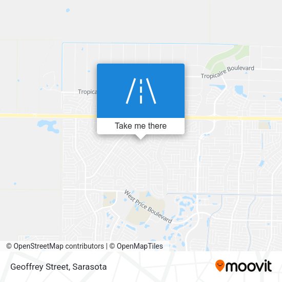 Mapa de Geoffrey Street
