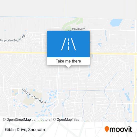 Mapa de Giblin Drive