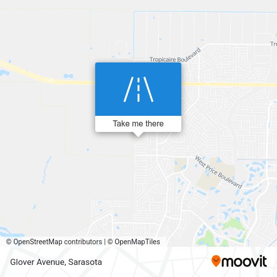 Mapa de Glover Avenue