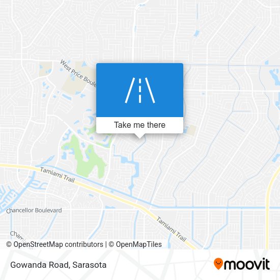 Mapa de Gowanda Road