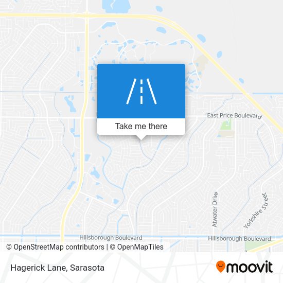 Mapa de Hagerick Lane