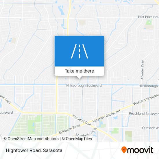 Mapa de Hightower Road