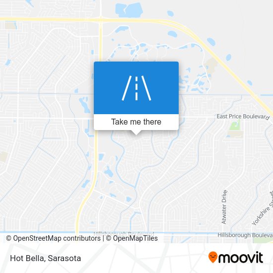 Mapa de Hot Bella