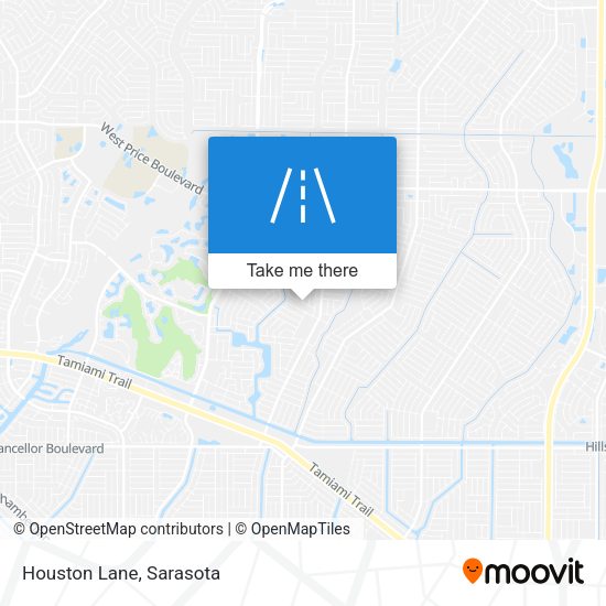 Mapa de Houston Lane