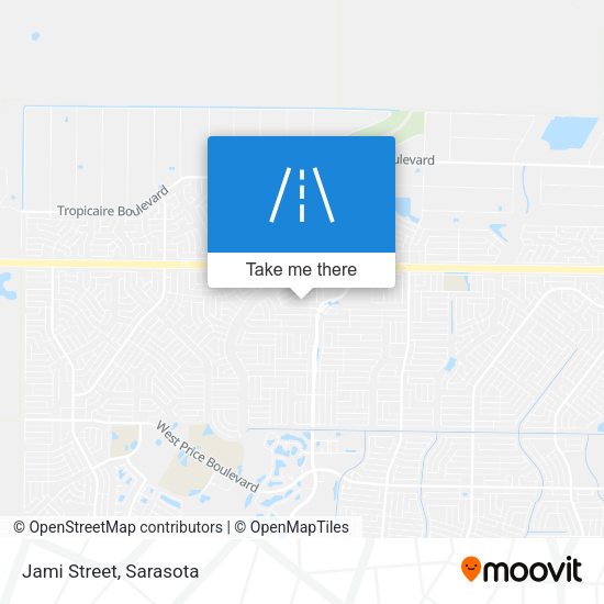 Mapa de Jami Street