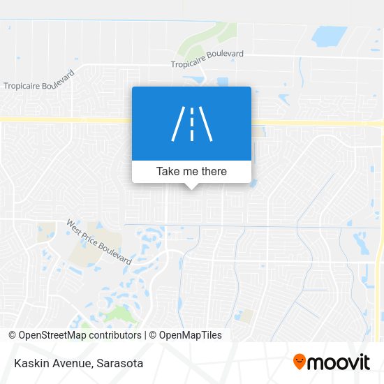 Mapa de Kaskin Avenue