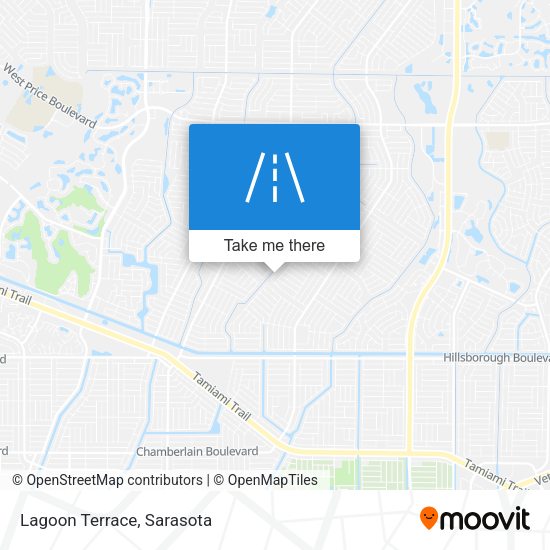 Mapa de Lagoon Terrace