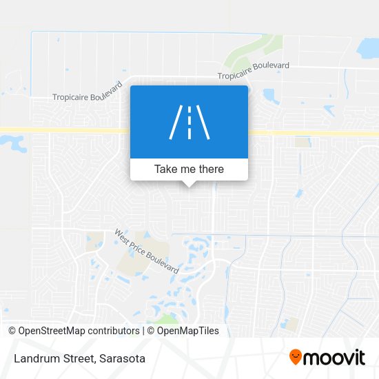 Mapa de Landrum Street