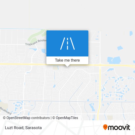 Mapa de Luzt Road