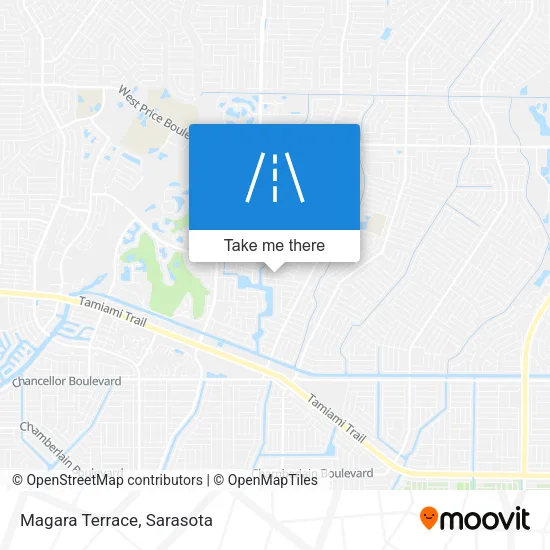 Magara Terrace map
