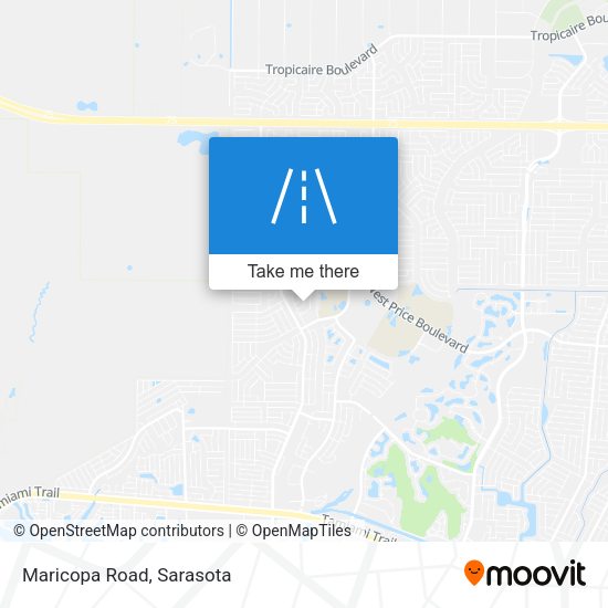 Mapa de Maricopa Road